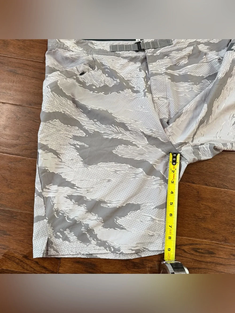 Viktos Shorts Mens 38 Camo Lightweight GymSwym 2 Training Hybrid Tactical Belted